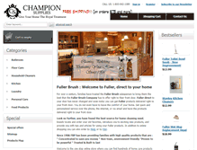 Tablet Screenshot of fuller-brush-products.com